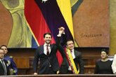 Foto: El presidente del Parlamento de Ecuador celebra las primeras 40 bajas laborales tras la reforma contra el nepotismo