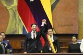 Foto: El presidente del Parlamento de Ecuador celebra las primeras 40 bajas laborales tras la reforma contra el nepotismo