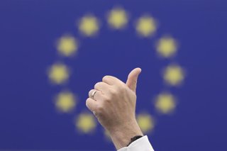 Archivo - Sesión de votación en el Parlamento Europeo en Estrasburgo.
