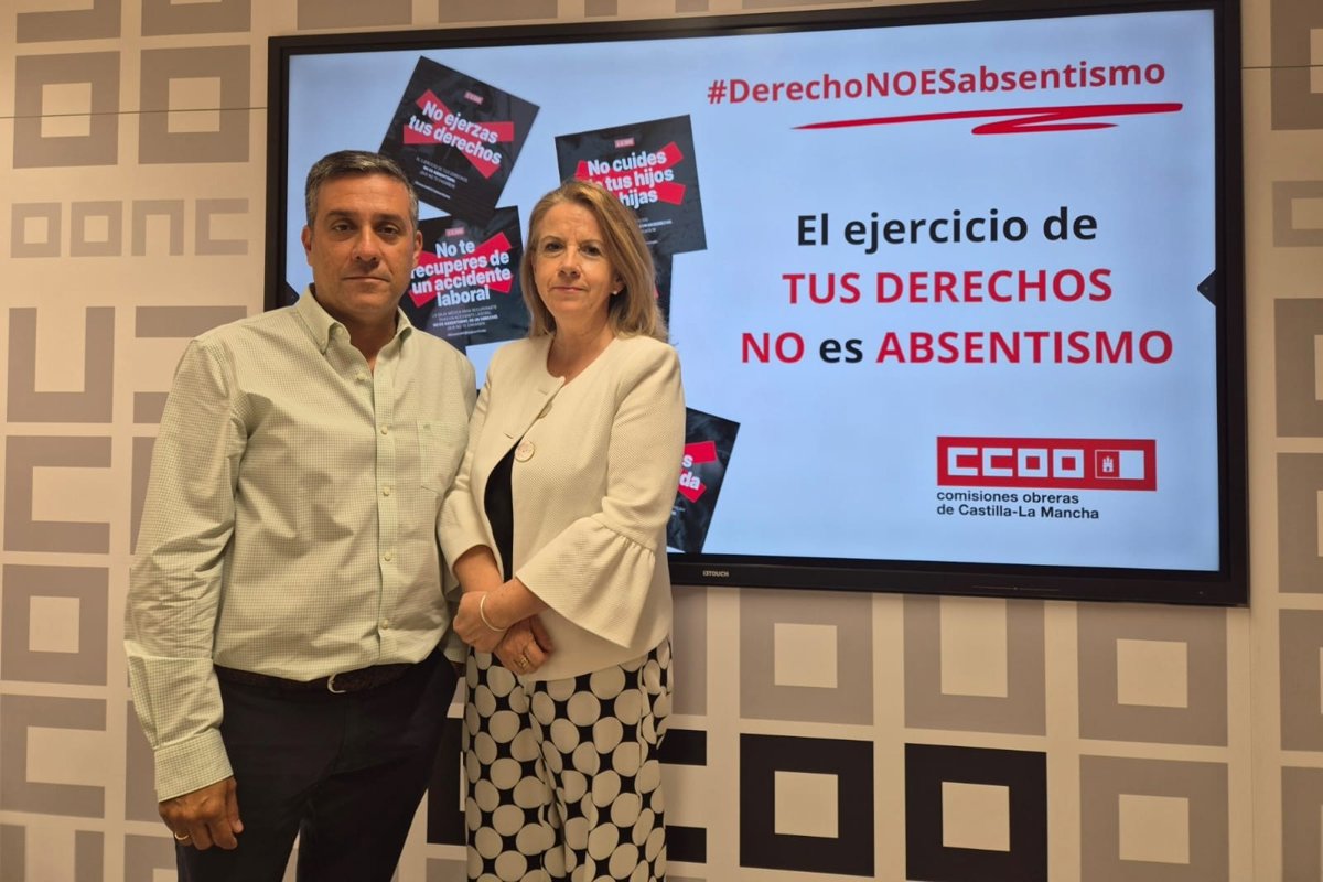CCOO emplaza a la patronal a crear una mesa regional para debatir qué elementos componen el absentismo laboral