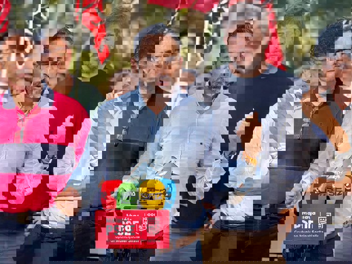 El portavoz socialista en el Ayuntamiento de Málaga, Daniel Pérez. 