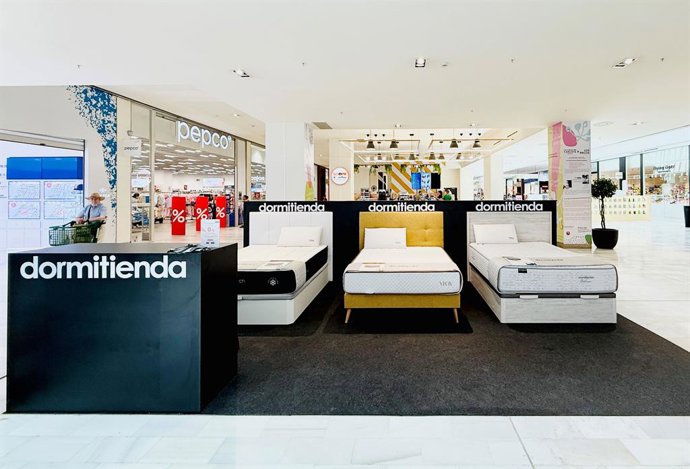 Imagen del espacio de Dormitienda en el centro comercial Los Arcos.