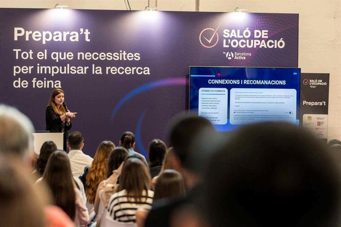 Edición anterior del Saló de l'Ocupació.