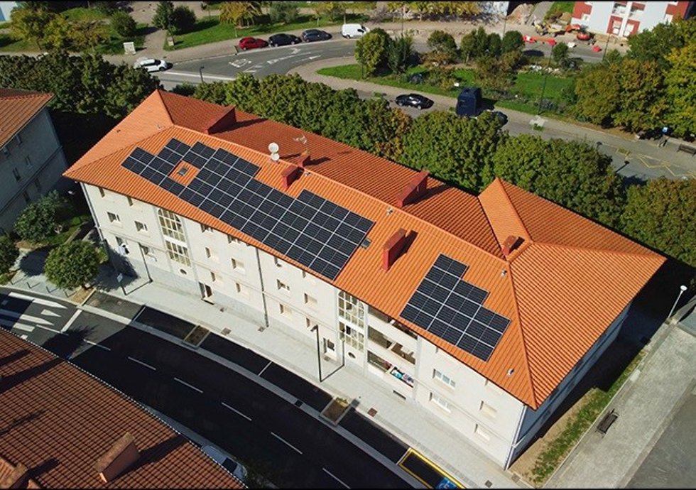 Placas solares.