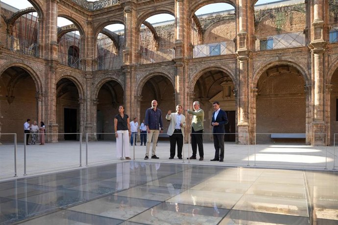 Así luce el claustro del monasterio de San Jerónimo tras su restauración
