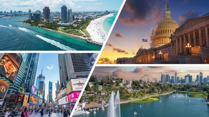 Destinos de Iberia en Estados Unidos.