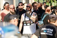 La concentración no autorizada en Torre Pacheco se salda con más de una veintena de denuncias por desorden público