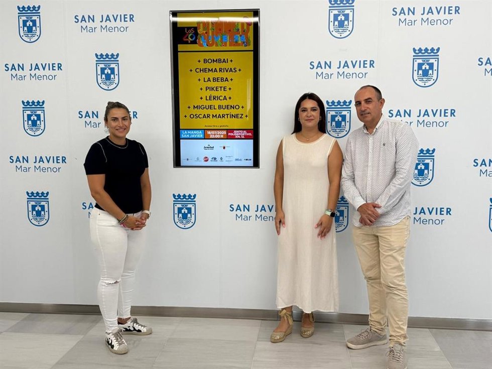Imagen de la presentación de la gira LOS40 Summer Live