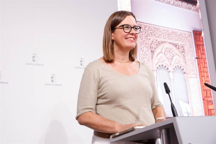 La consejera Portavoz del Gobierno regional, Esther Padilla