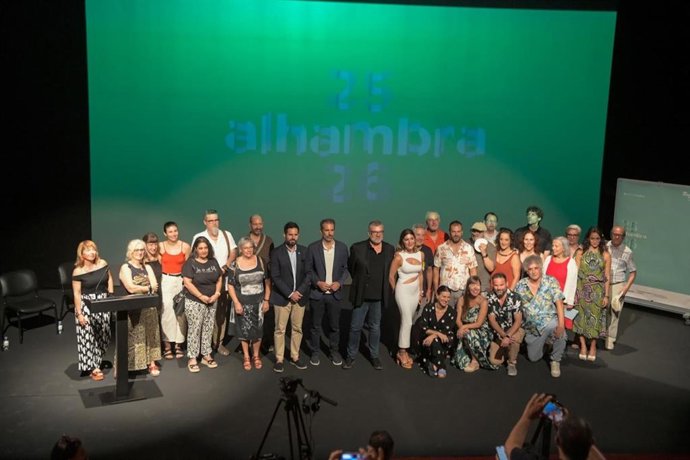 Presentación de la temporada 25-26 del Teatro Alhambra