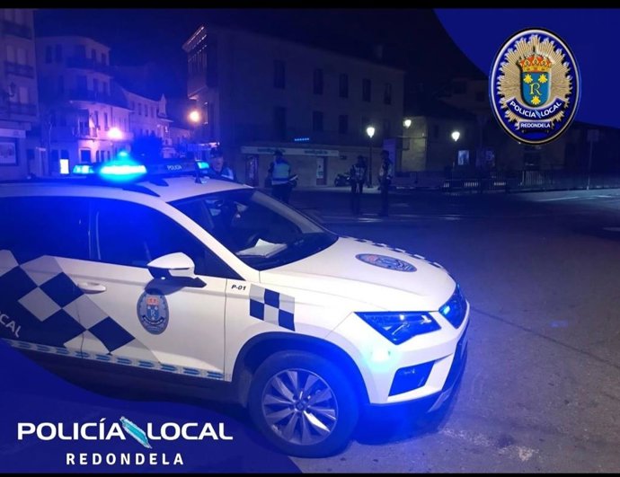 Imagen de un coche de la Policía Local de Redondela.