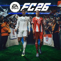 Portada del FC 26, con Jude Bellingham y Jamal Musiala.