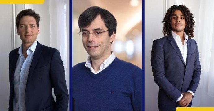 Thijs Povel, Founder & GP Ventures.Eu; Fernando Ferreira, GP Ventures.Eu; Eric Büchli, Head of Operations Ventures.Eu.