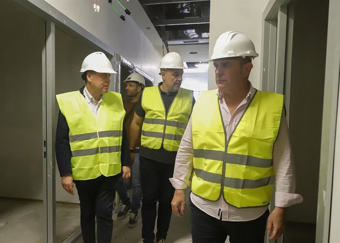 Caamaño en su visita a Vigo este miércoles.