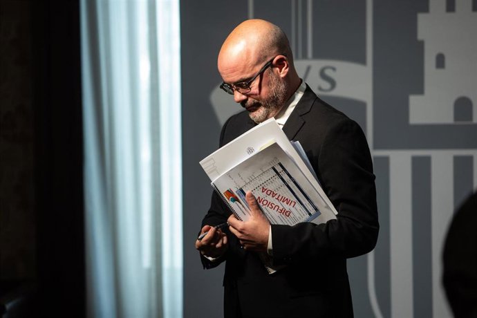 Archivo - El delegado del Gobierno en la Comunidad de Madrid, Francisco Martín