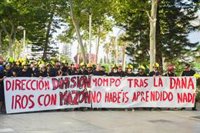 Mompó declara como testigo ante la jueza de la dana en medio de una protesta de bomberos