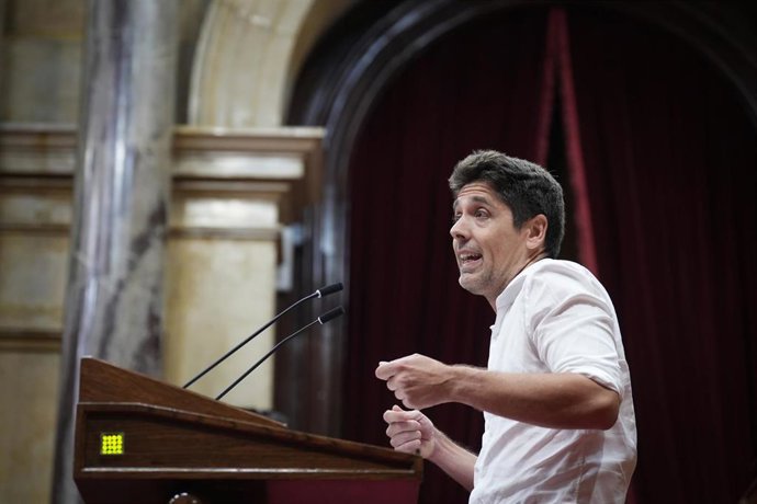 El portavoz de los Comuns en el Parlament, David Cid