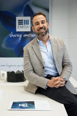 El director general de Esencias Moles, Alex Moles.