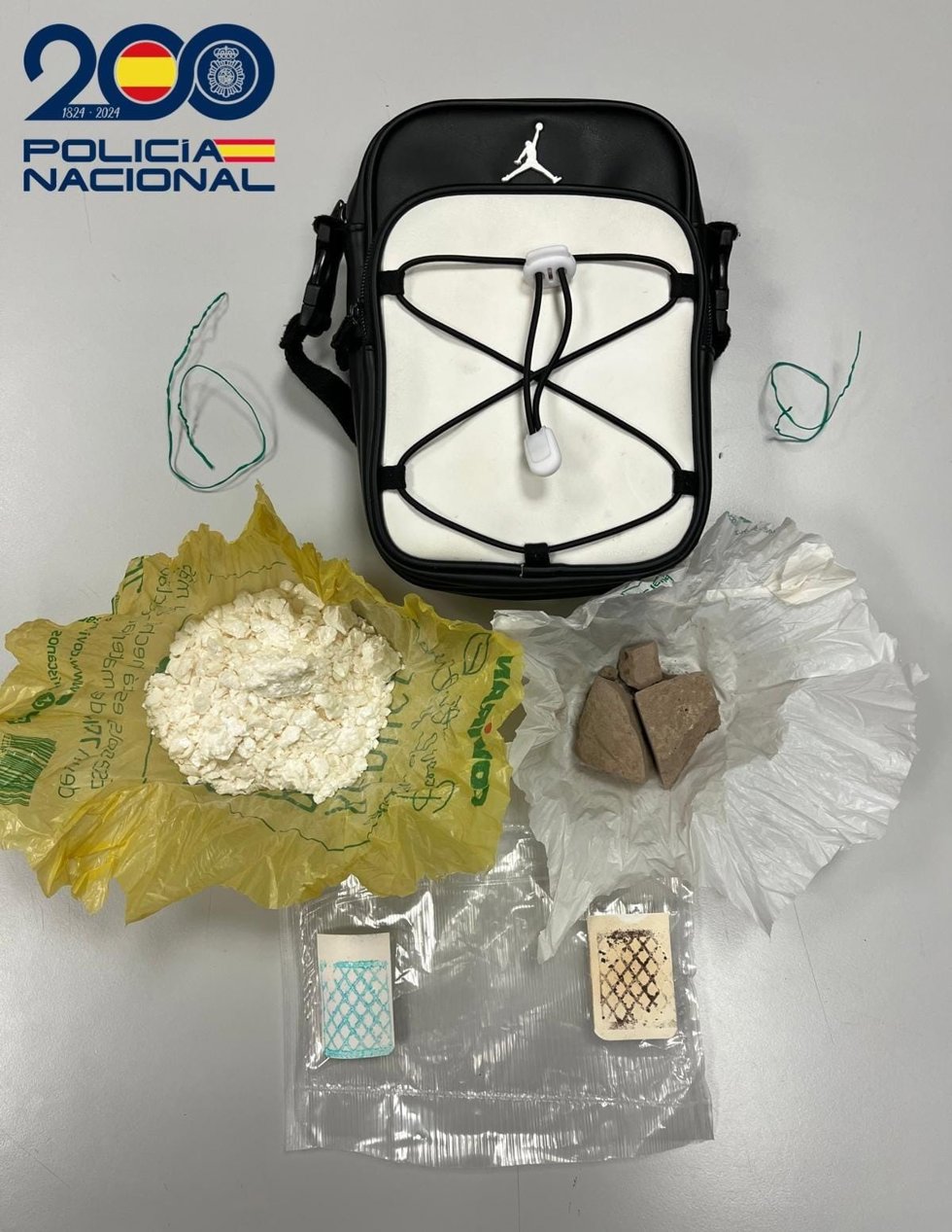 Imagen de la droga intervenida