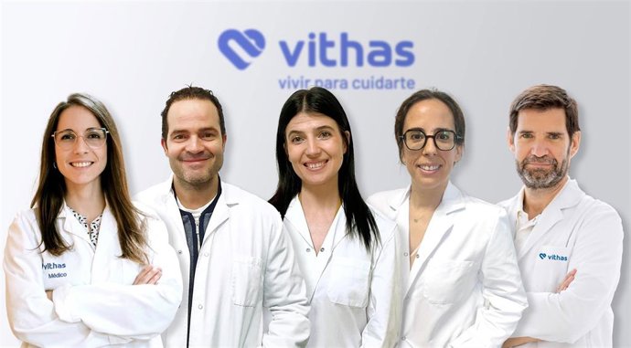 Especialistas de Vithas Xanit, Málaga, Almería, Sevilla y Granada