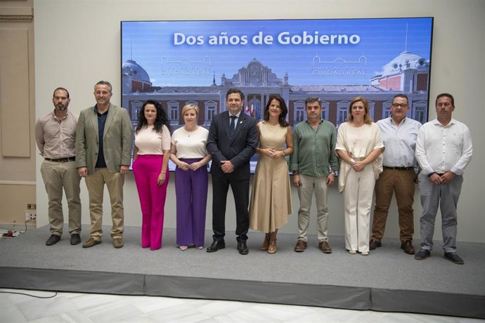 Equipo de Gobierno de la Diputación de Ciudad Real hace balance tras dos años de legislatura.