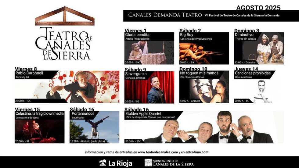 Pablo Carbonell o la despedida de Golden Apple Quartet, en la séptima edición del Festival Canales Demanda Teatro
