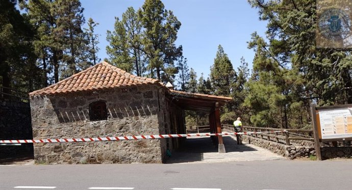 Acceso restringido a una área recreativa en Tenerife