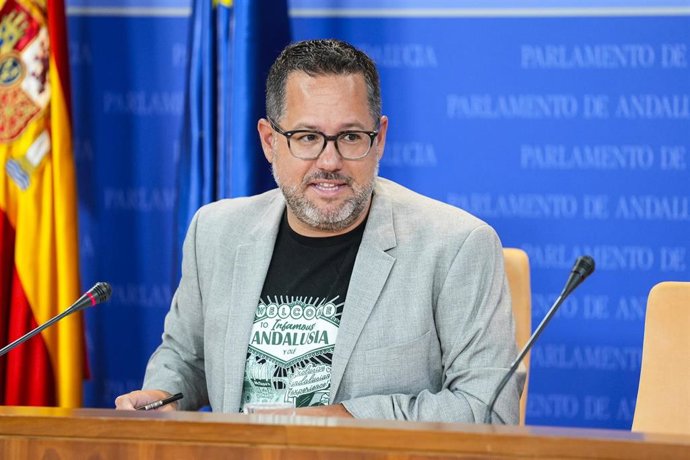 El portavoz de Adelante Andalucía, José Ignacio García, en una imagen de archivo.