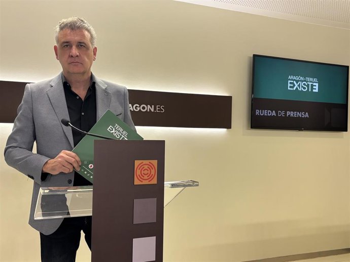 Archivo - El diputado autonómico de Aragón-Teruel Existe y alcalde de Utrillas, Joaquín Moreno.