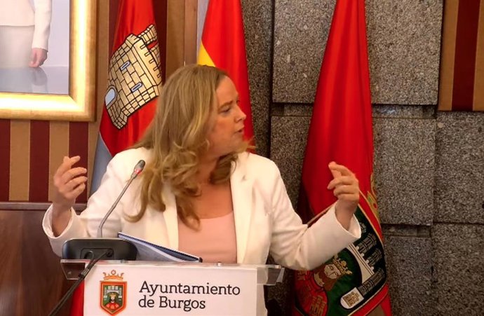 Ayala en el pleno del Estado de la Ciudad celebrado este jueves.