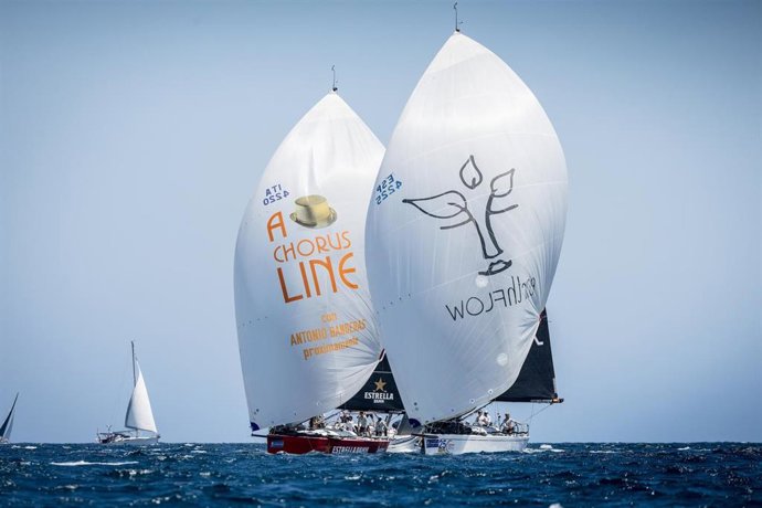 Archivo - El Pez de Abril, derecha, junto al MarAmigo-Estrella Damm en la pasada edición