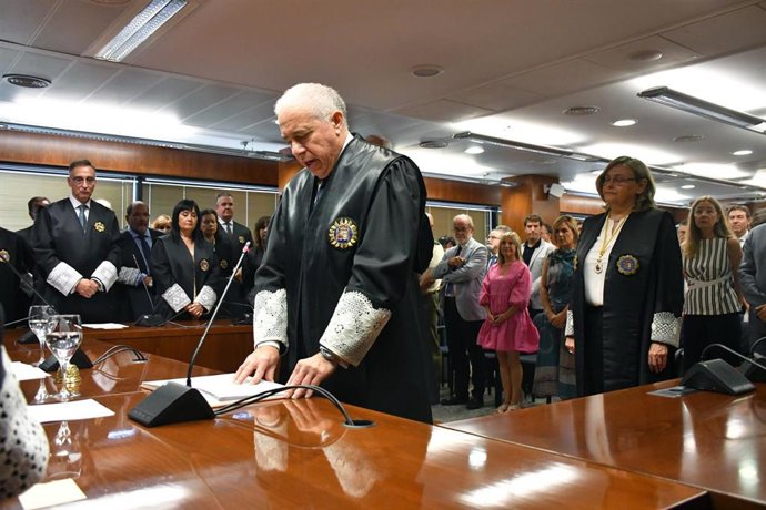 El magistrado Julián Huarte Lázaro toma posesión como presidente del Tribunal Superior de Justicia de Navarra (TSJN),