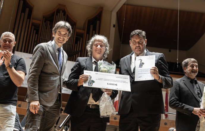 La Unión Musical de Algímia gana la Sección Tercera del 137 Certamen Internacional de Bandas 'Ciudad de València'.