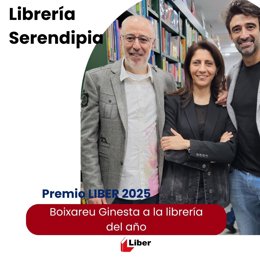 El jurado destaca a la Librería Serendipia por ser un agente cultural de proximidad que se ha consolidado como espacio clave en el territorio.