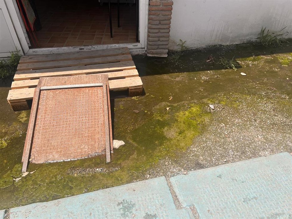 Vertido detectado en El Tesorillo