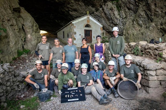 Aranzadiko arkeologo taldea