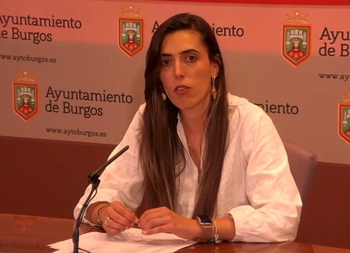 Andrea Ballesteros, portavoz del equipo de Gobierno de Burgos.