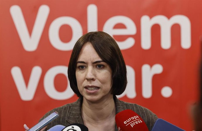 La secretaria general del PSPV-PSOE, Diana Morant, en imagen de archivo. 