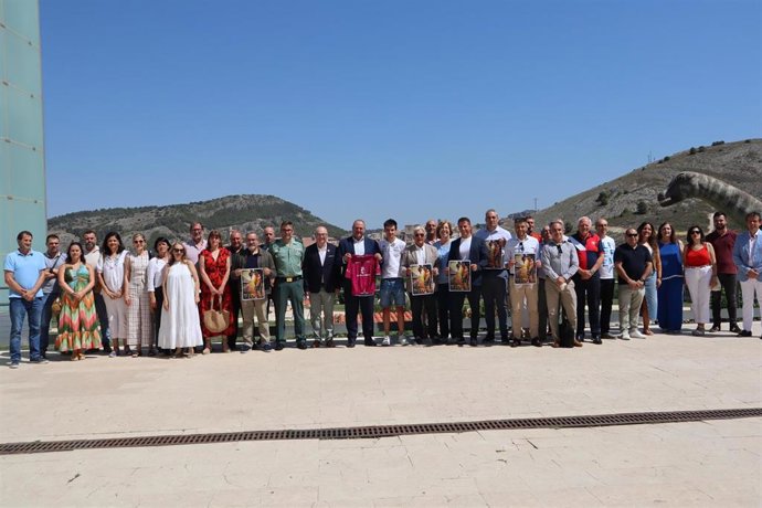 Presentación de la I Vuelta Ciclista a Castilla- La Mancha organizada por Recamder.