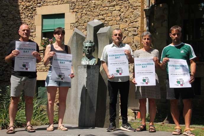 UEMAk elkarretaratzeak egingo ditu larunbatean euskarak justizia behar duela aldarrikatzeko