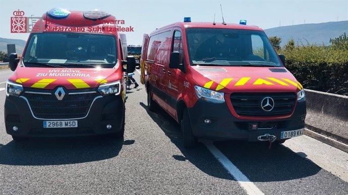 Imagen del accidente.