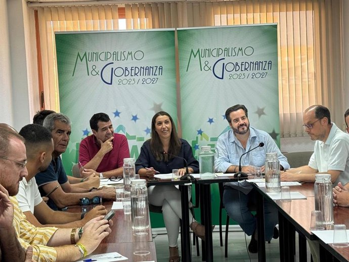 Imagen de este jueves de la constitución de la Comisión de Entidades Locales Autónomas de la FAMP (Federación Andaluza de Municipios y Provincias).