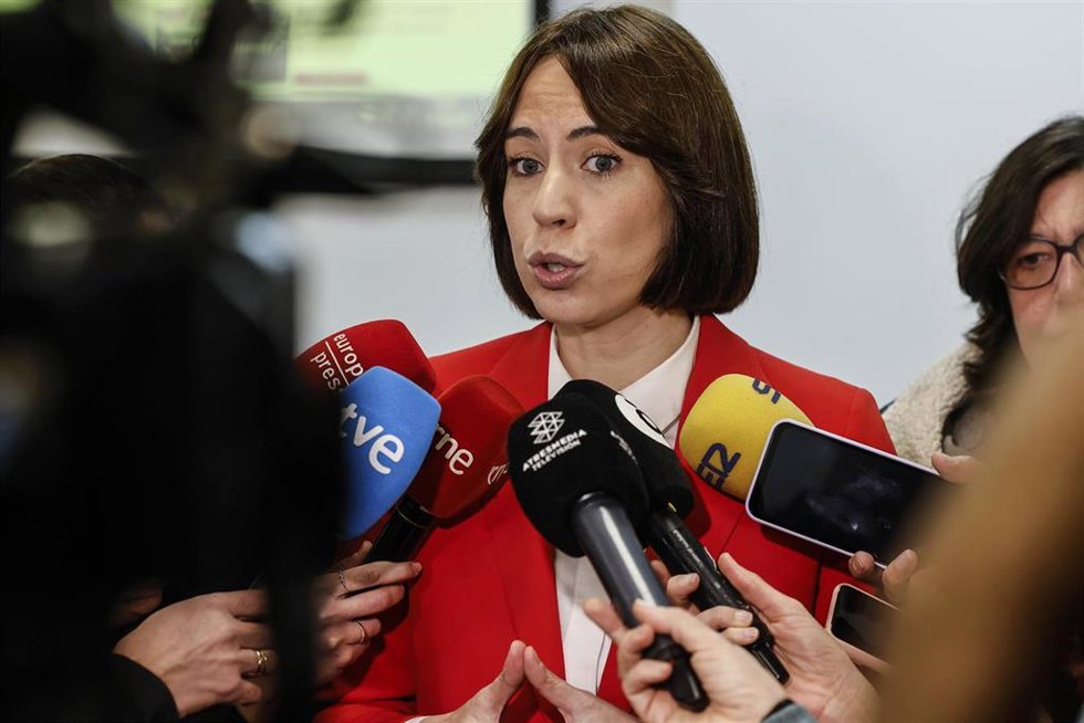 Archivo - La secretaria general del PSPV-PSOE y ministra de Ciencia, Innovación y Universidades, Diana Morant