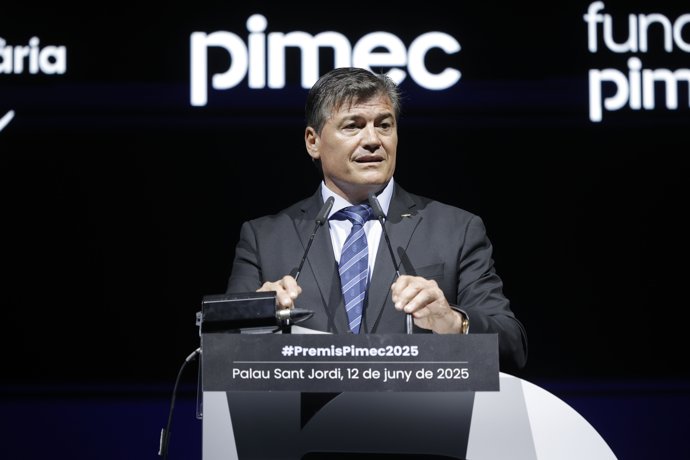 Archivo - El president de Pimec, Antoni Cañete