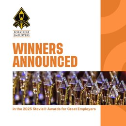 Winners in the 2025 (10th annual) Stevie Awards for Great Employers were announced today. The awards recognize the world’s best employers and the human resources professionals, teams, achievements, and HR-related products and suppliers who help to create