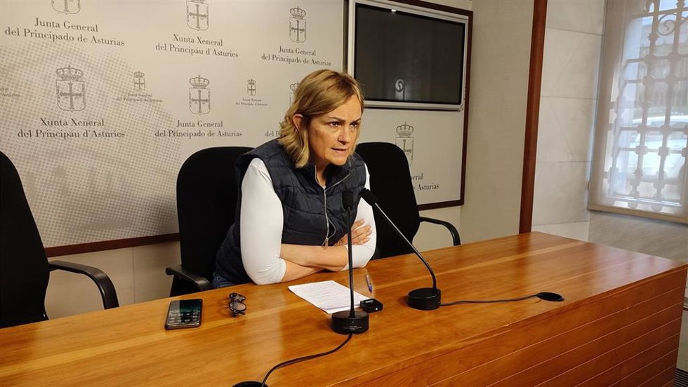 Archivo - La diputada del Grupo Mixto Covadonga Tomé.