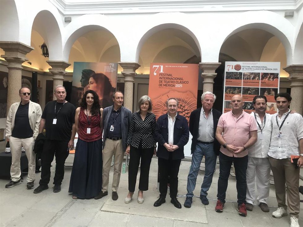 Presentación de La obra 'Edipo Rey' dentro de la programación del Festival de Teatro de Mérida