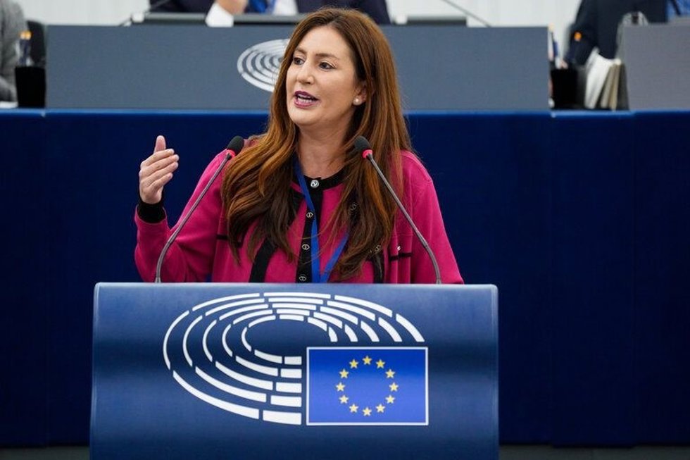 Archivo - La eurodiputada murciana del PP, Maravillas Abadía