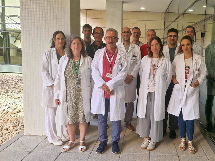 Profesionales del servicio de Radiofísica del Hospital Universitario Clínico San Cecilio