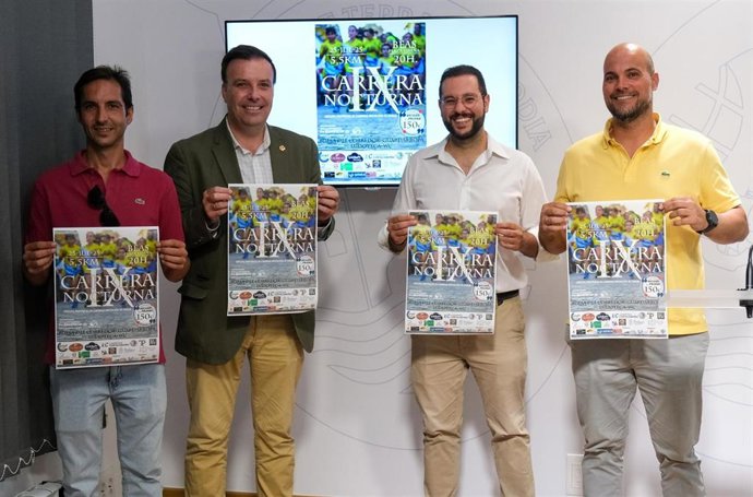 Presentación de la IX Carrera Nocturna de Beas (Huelva).